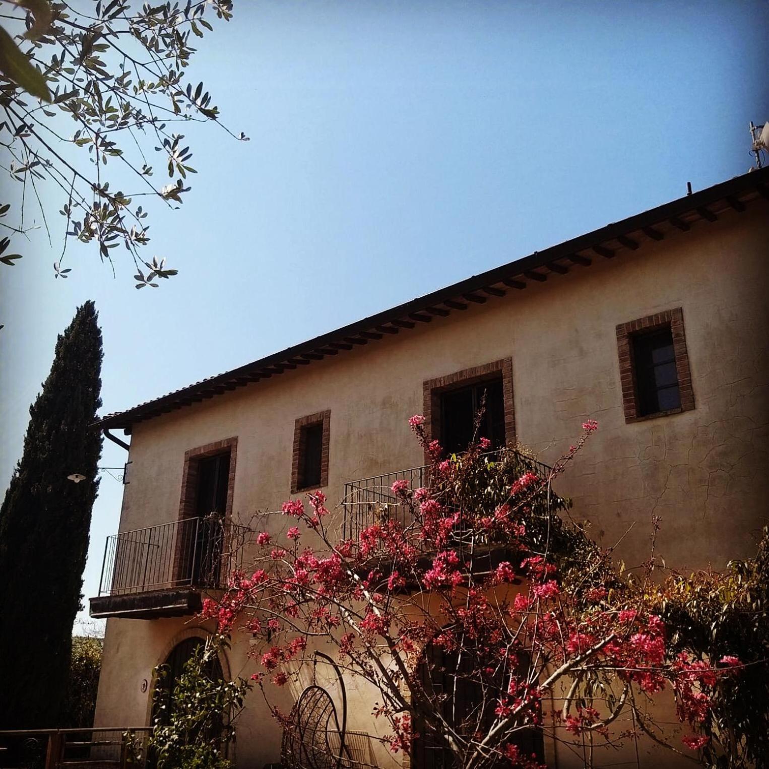 Agriturismo Le Tre Pietre - Podere Nel Chianti Quercegrossa Bagian luar foto