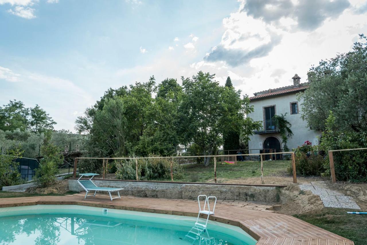 Agriturismo Le Tre Pietre - Podere Nel Chianti Quercegrossa Bagian luar foto