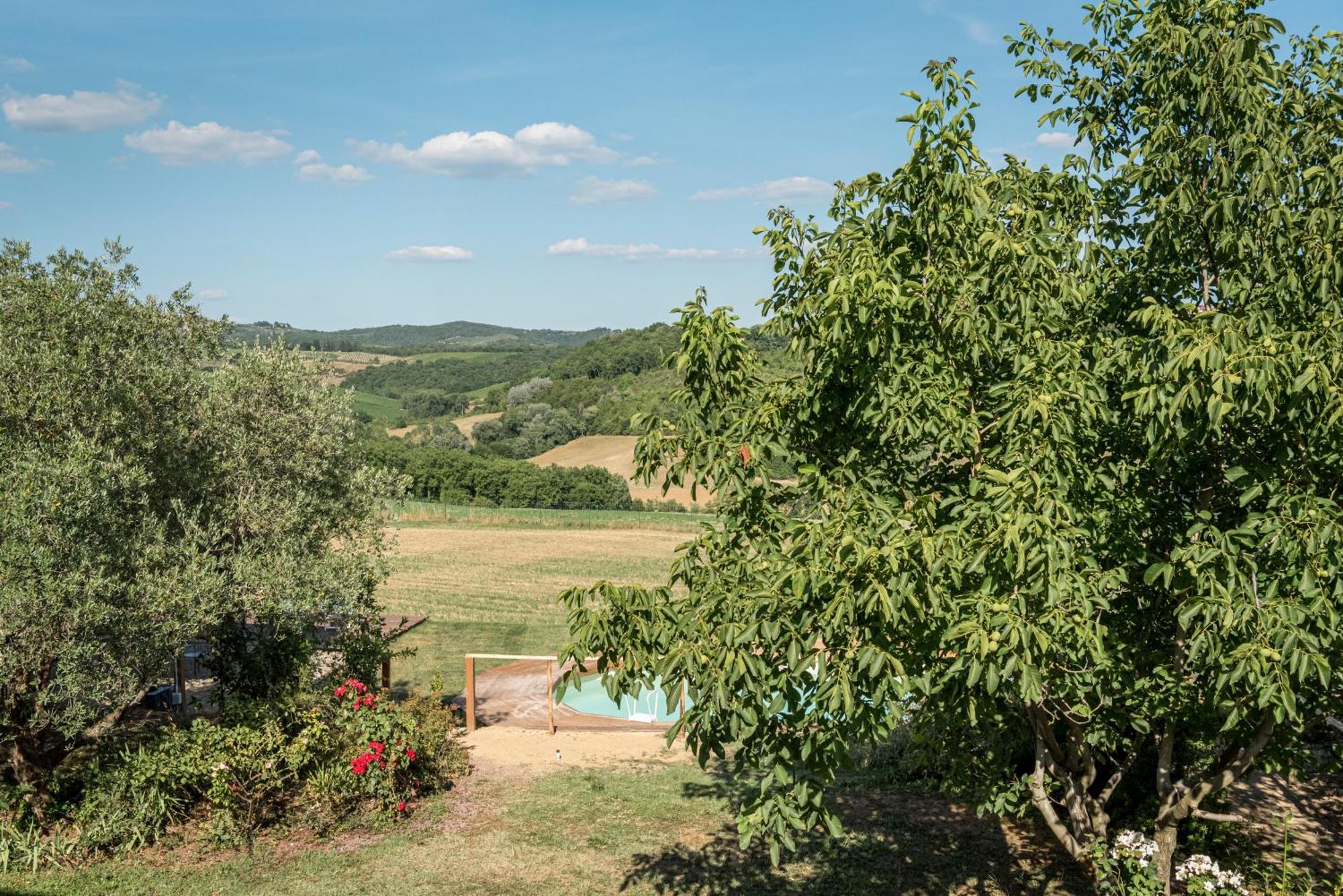 Agriturismo Le Tre Pietre - Podere Nel Chianti Quercegrossa Bagian luar foto